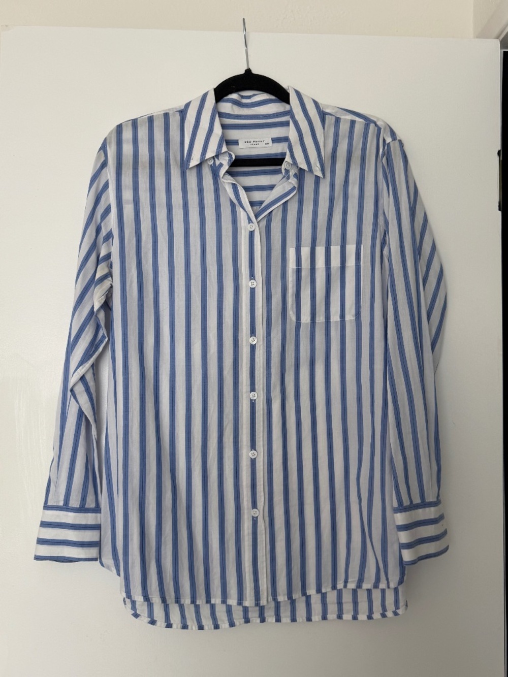 Equipment Blue & White Striped Button-Down Shirt - New!